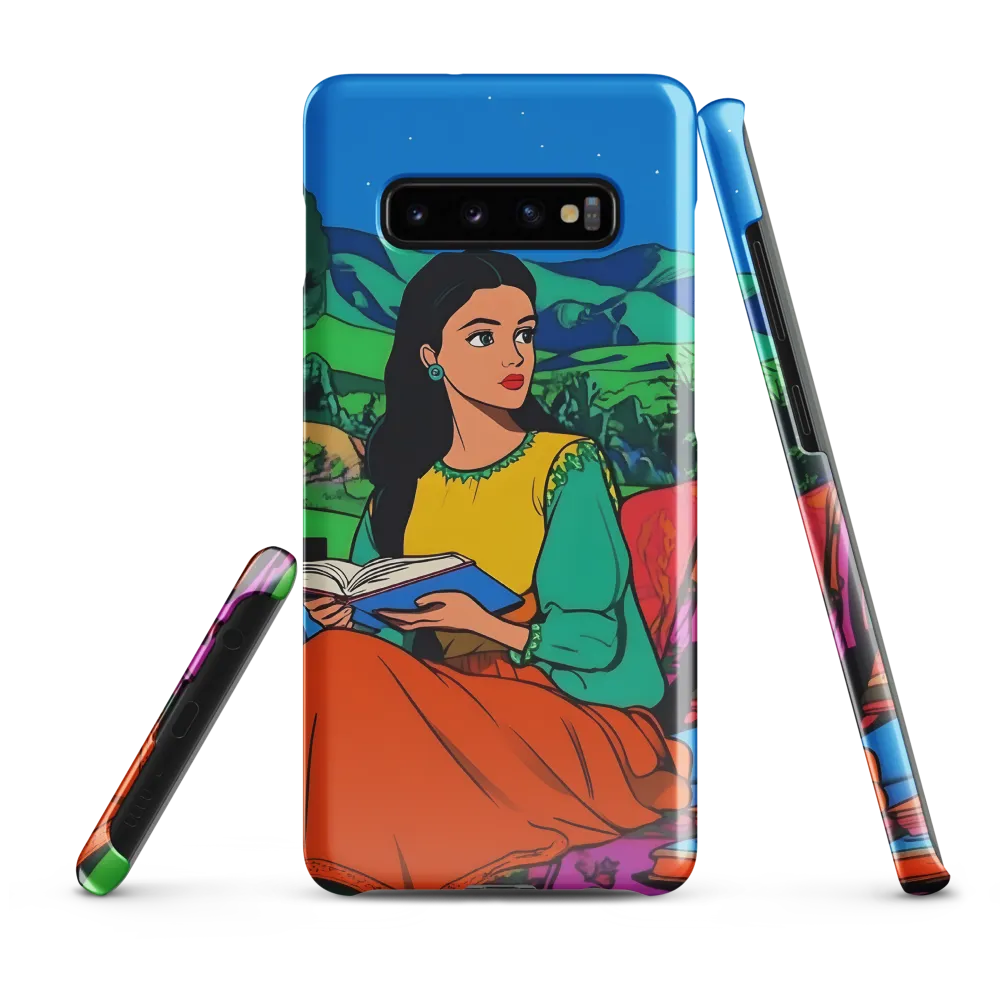 The Joy of Reading | Phone Case |  S10 Plus | Snap Case | Glossy