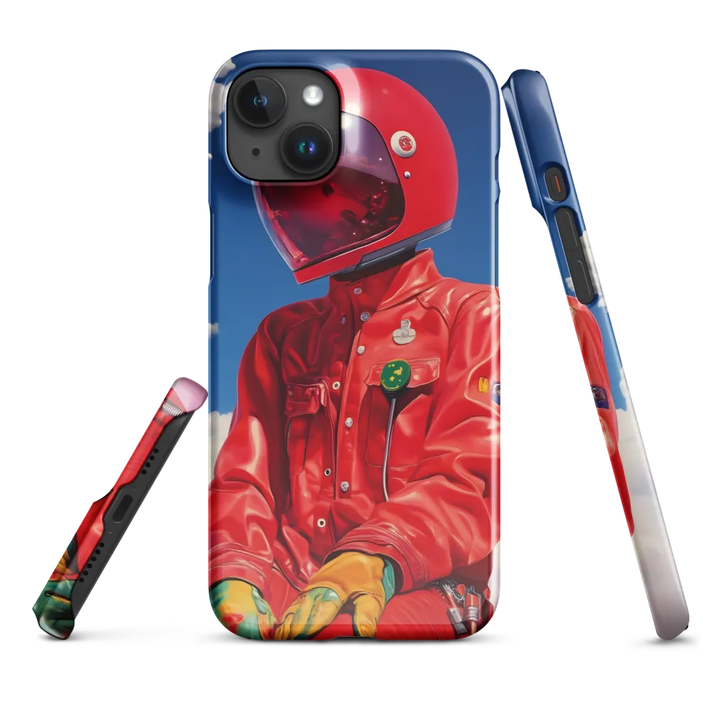 Astronaut in Crimson