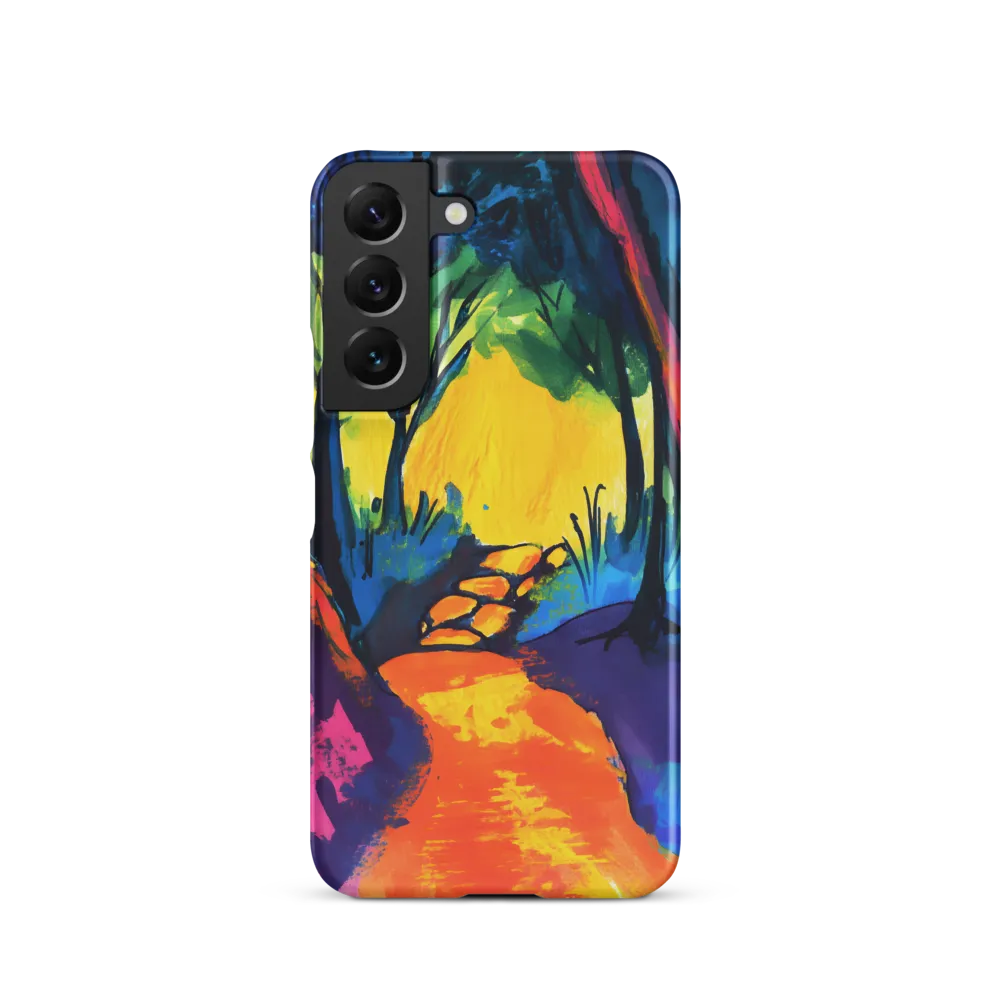 Path Through a Vibrant Forest
