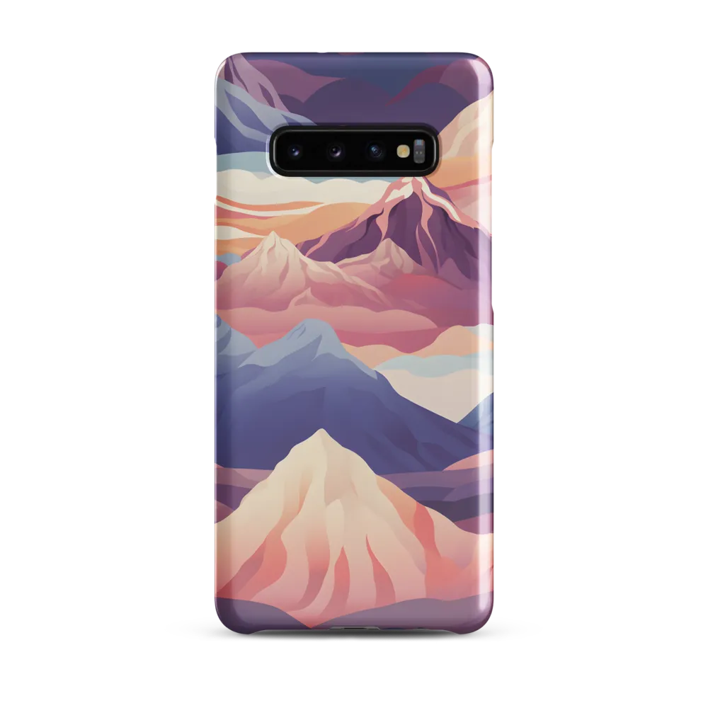 Ethereal Mountain Symphony | Phone Case |  S10 Plus | Snap Case | Glossy