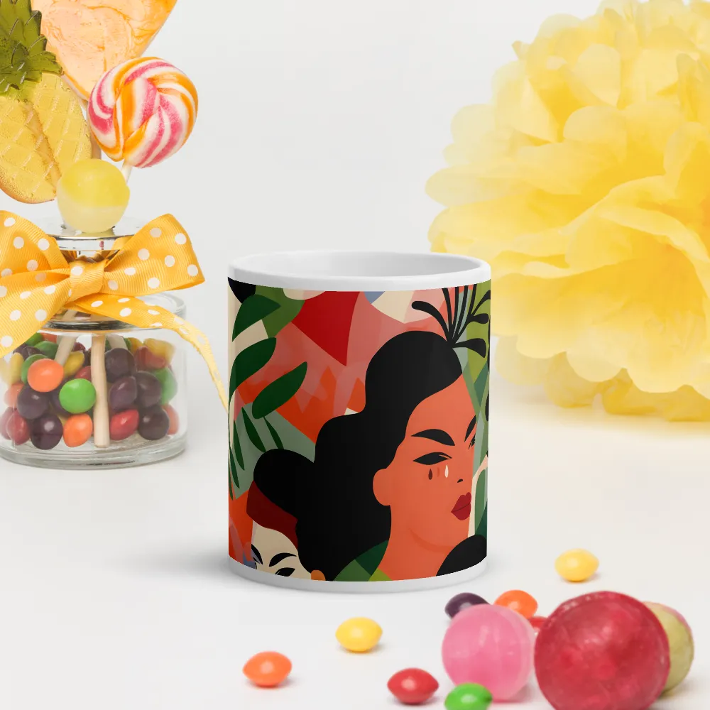 Harmony of Nature and Femininity | Mugs | Multiple Sizes & Colors