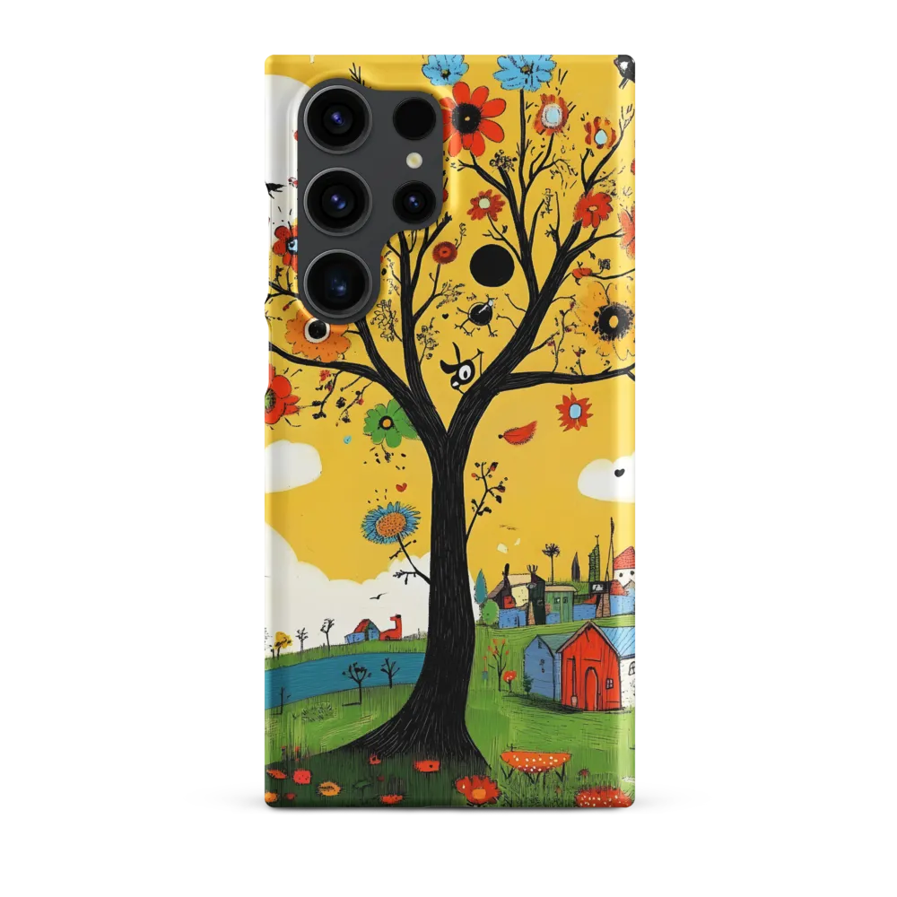 Whimsical Blooms of Life | Phone Case |  S23 Ultra | Snap Case | Matte