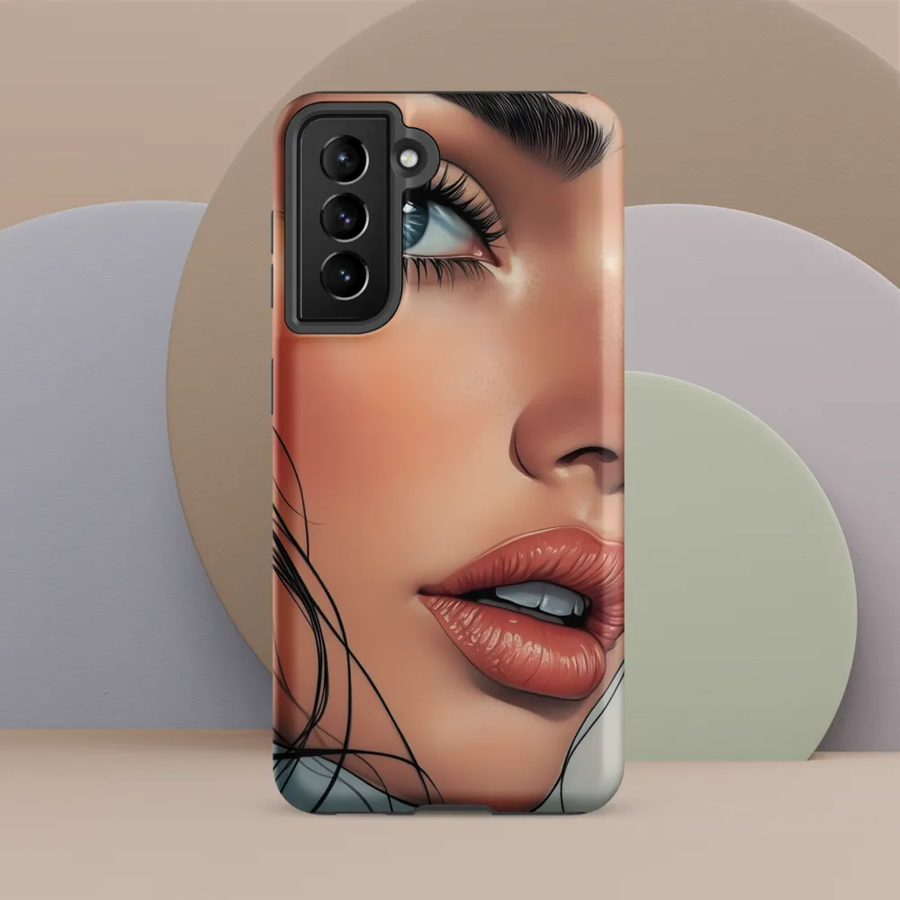 Iris & Skin — Close-Up Portrait