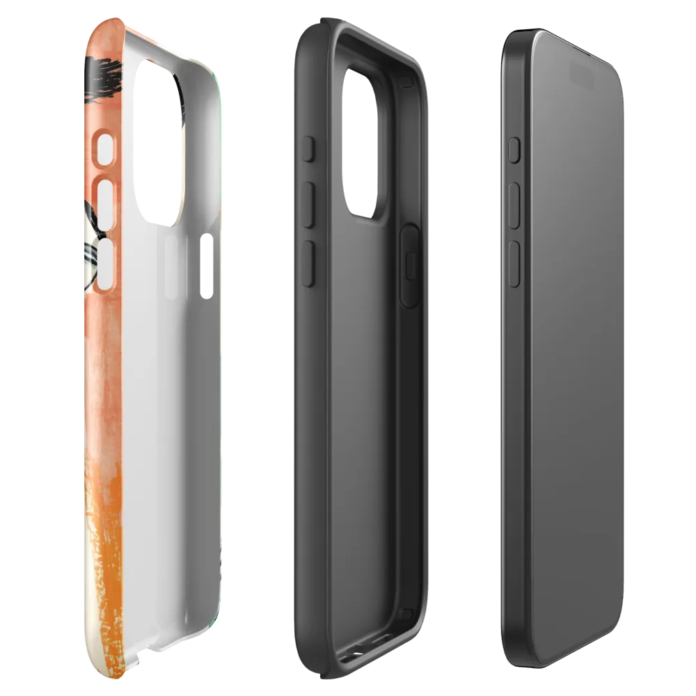 Elegance in Flight | Phone Case |  15 Pro Max | Tough Case | Glossy