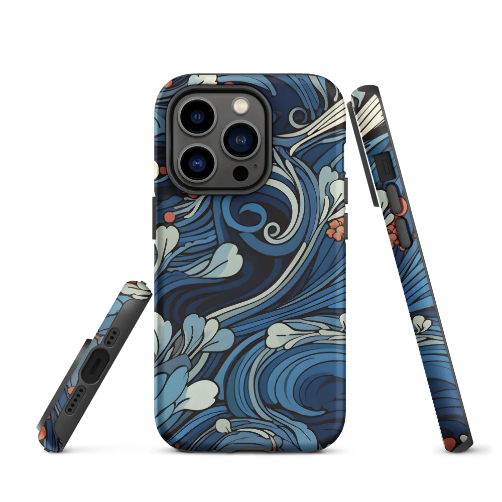 Nature's Elegance: An Oceanic Tapestry | Phone Case |  14 Pro | Tough Case | Matte