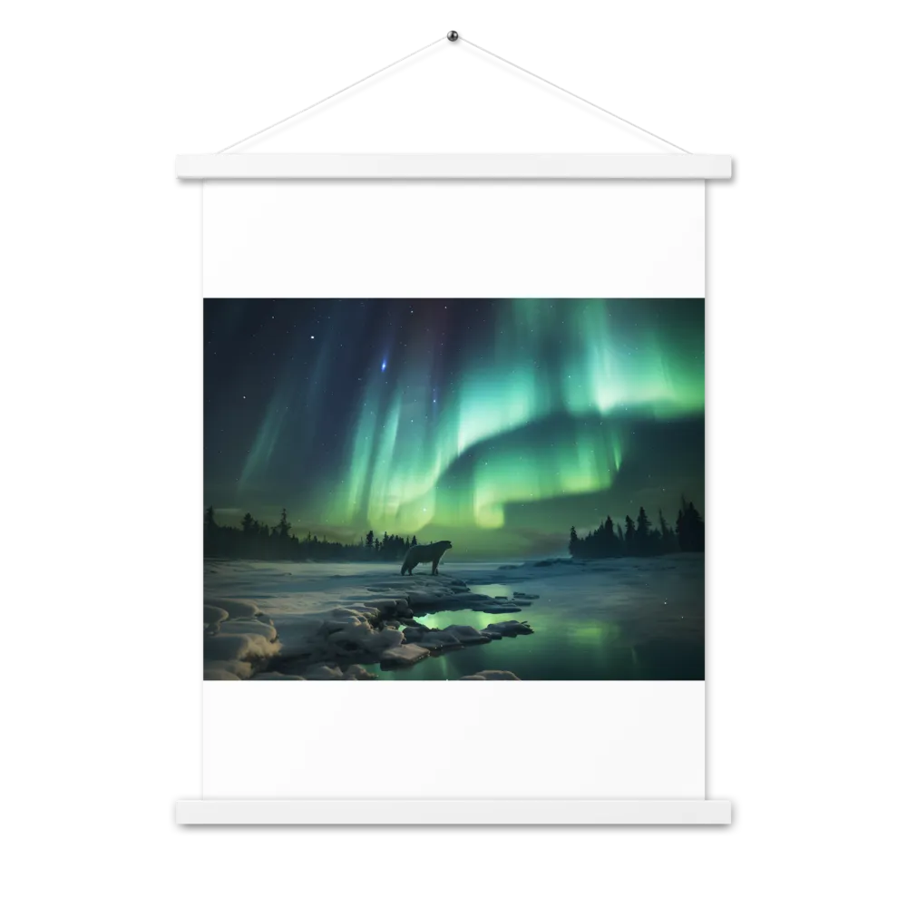 Auroral Guardianship | Poster With White Wood Hanger | 18″×24″