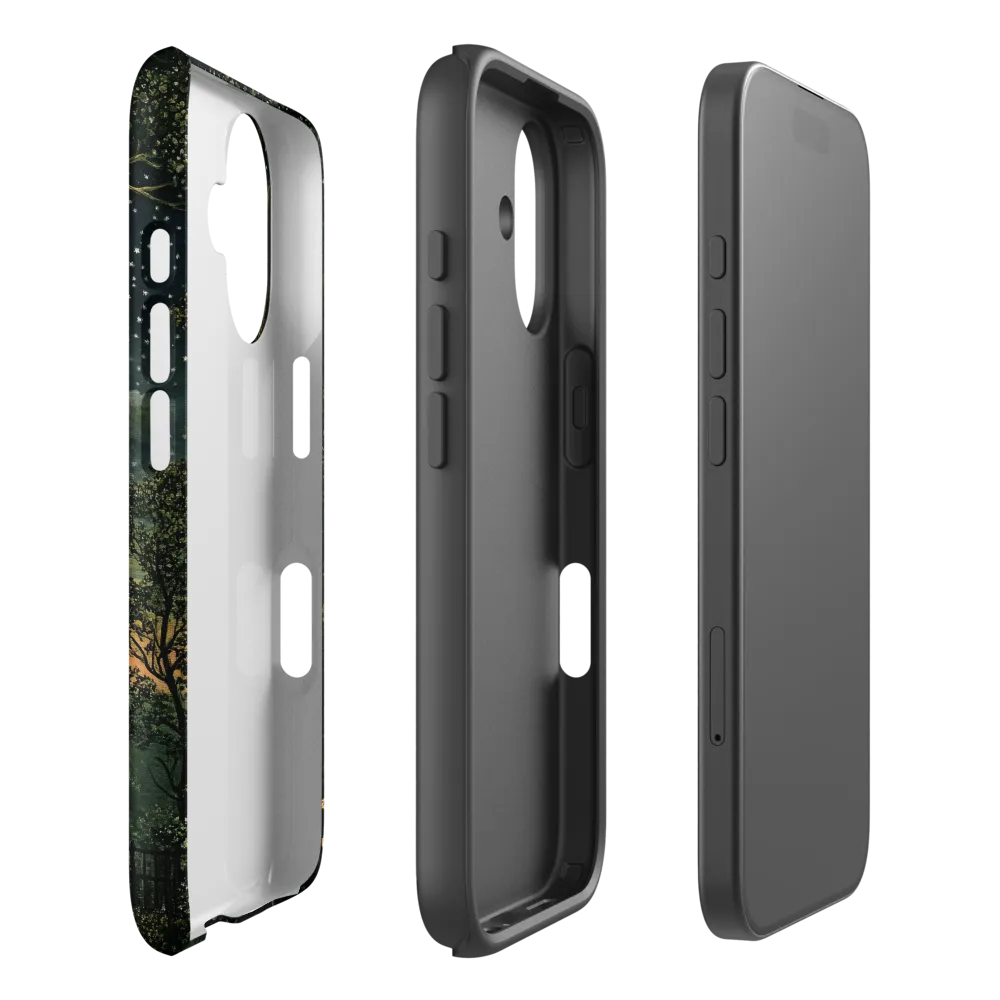 Mystical Nightscape Under the Full Moon | Phone Case |  16 | Tough Case | Matte