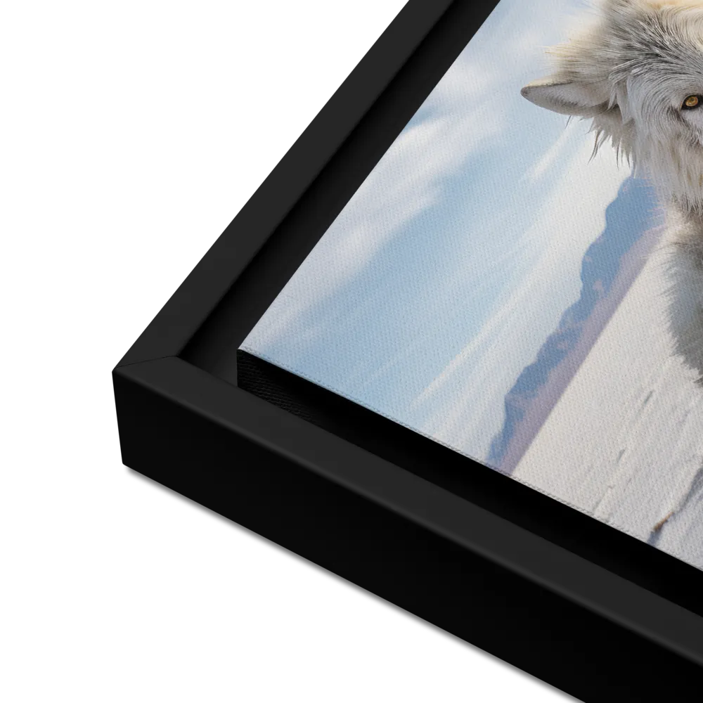 Guardian of the Salt Flats | Canvas with Black Frame | 12″×16″