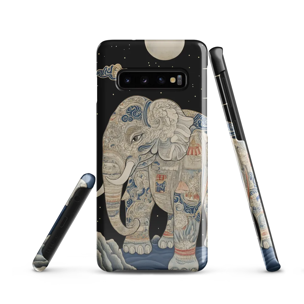 The Majestic Tale of the Painted Elephant | Phone Case |  S10 | Snap Case | Glossy
