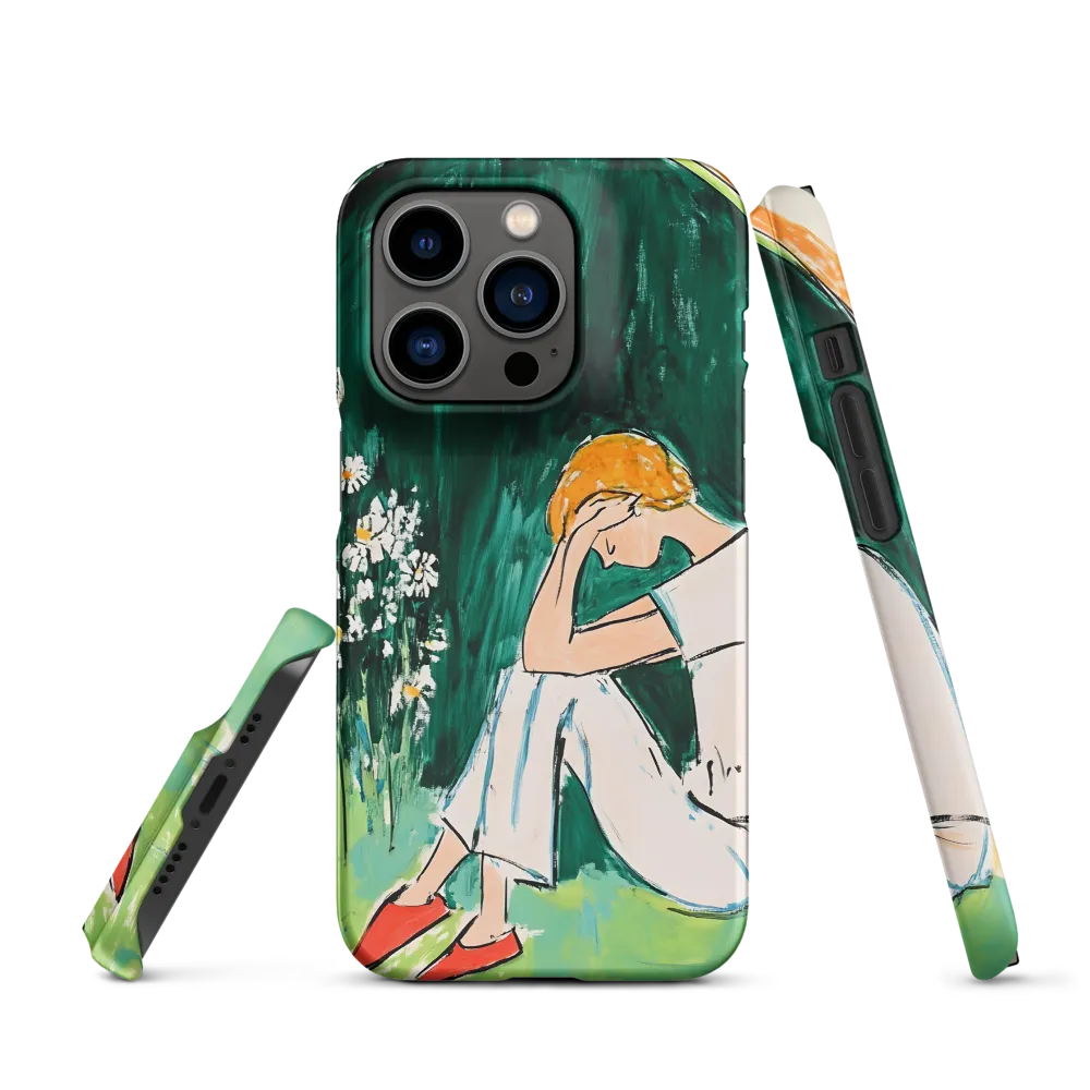 Silent Sorrow | Phone Case |  14 Pro | Snap Case | Matte