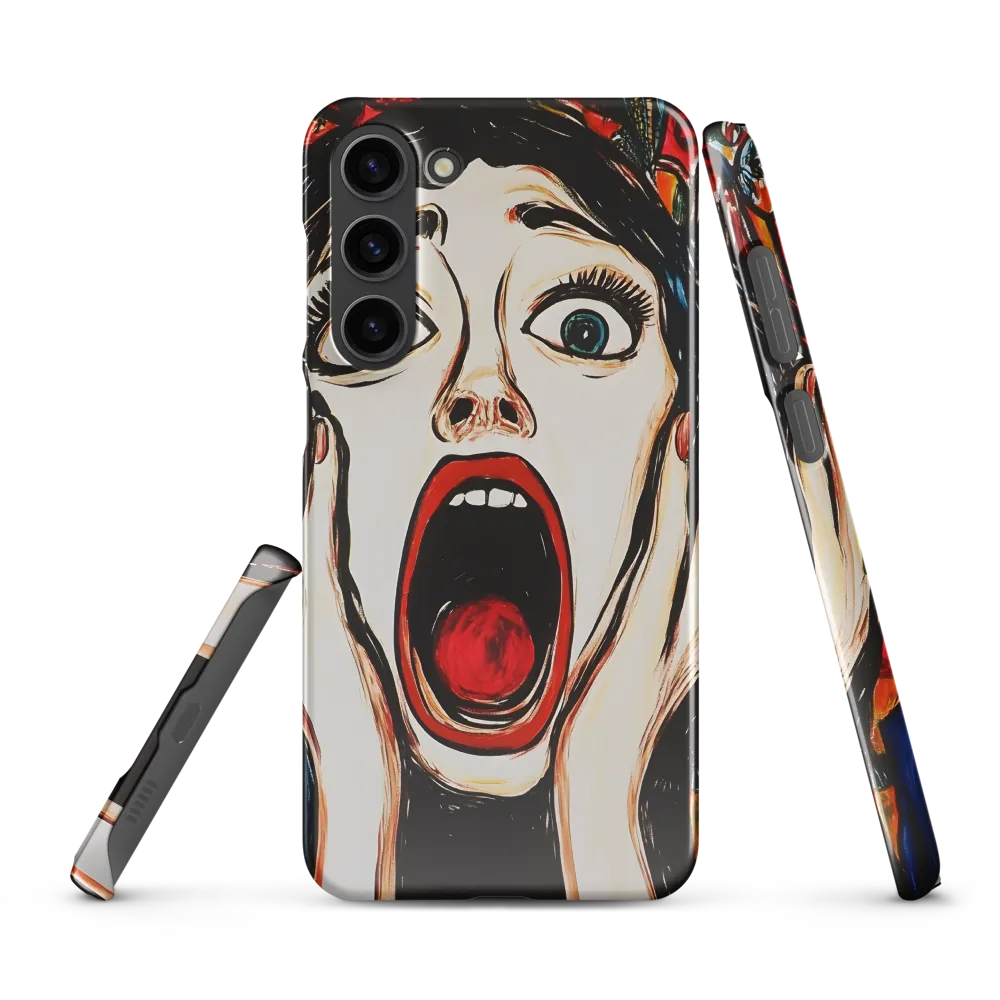 Echoes of Despair | Phone Case |  S23 Plus | Snap Case | Glossy