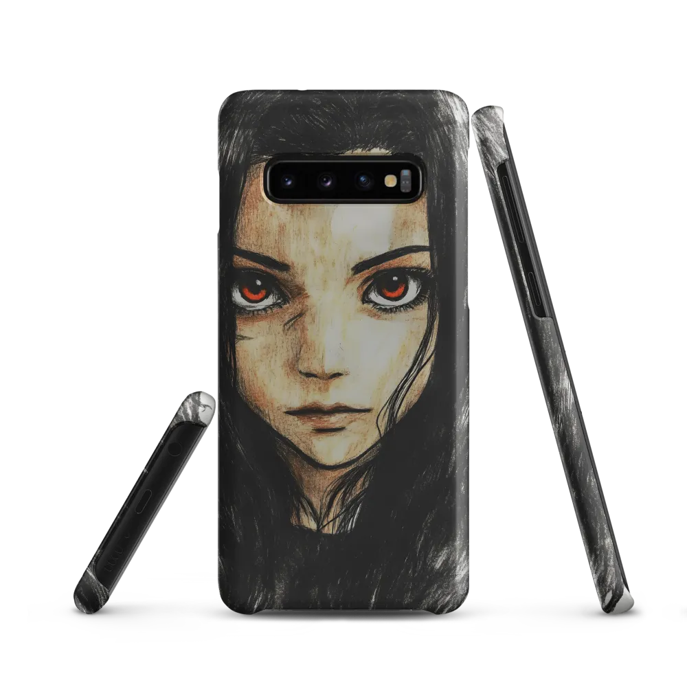 Eyes of Intensity | Phone Case |  S10 | Snap Case | Matte