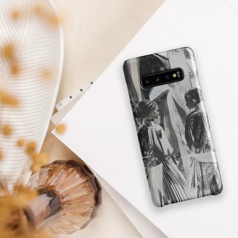 Reflections in Monochrome | Phone Case |  S10 Plus | Snap Case | Glossy