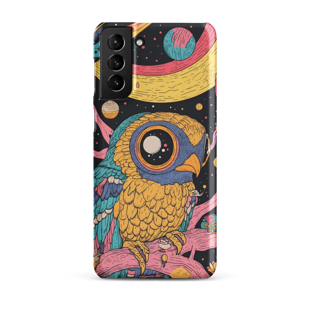 Whimsical Cosmic Owl