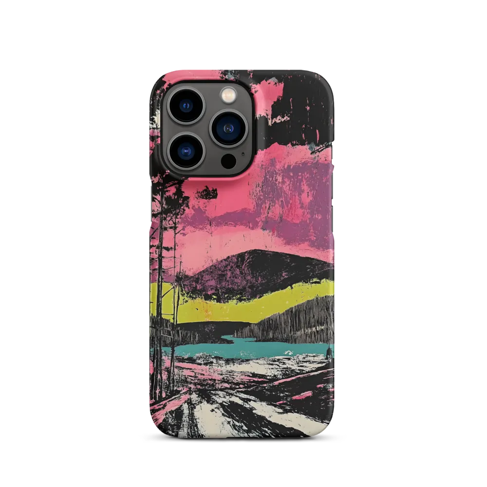 Vibrant Horizons: A Landscape in Contrast