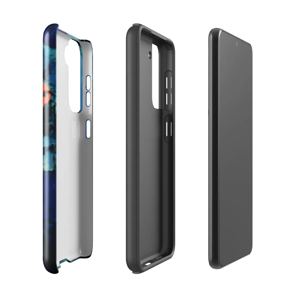 Solitude in Blue | Phone Case |  S21 | Tough Case | Glossy