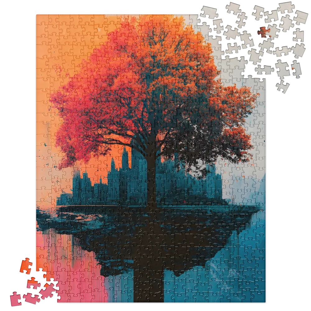 The Urban Embrace of Nature | Jigsaw Puzzle | 520 pieces