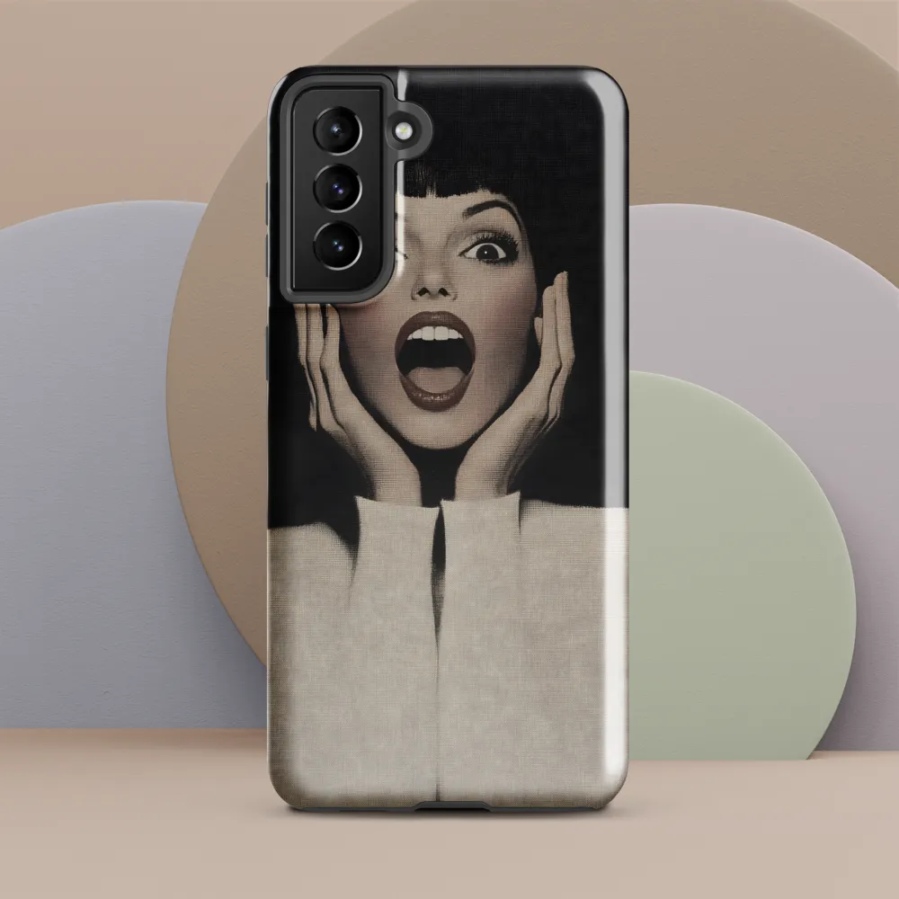 Eloquent Expression | Phone Case |  S21 Plus | Tough Case | Glossy
