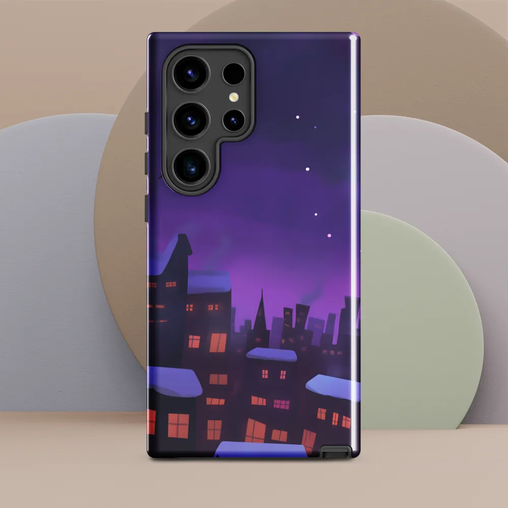Mystical Night in the City | Phone Case |  S24 Ultra | Tough Case | Glossy