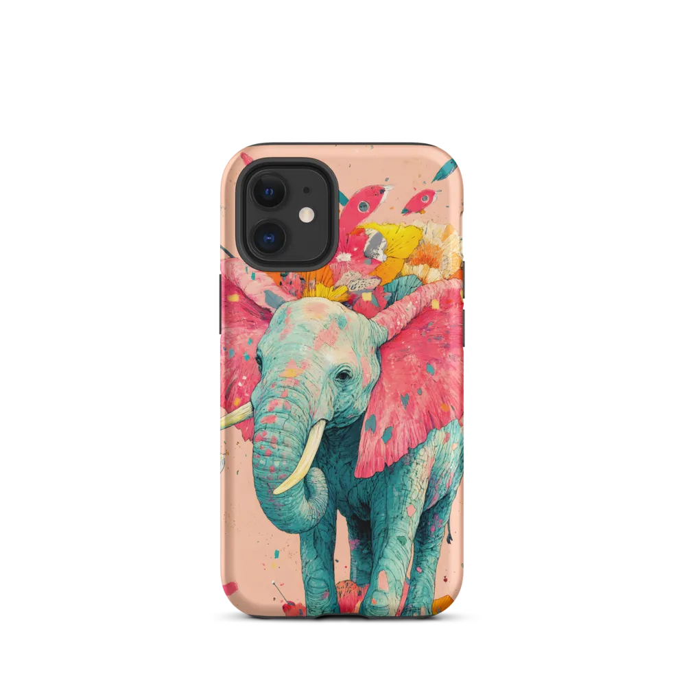 Whimsical Elegance: The Floral Elephant