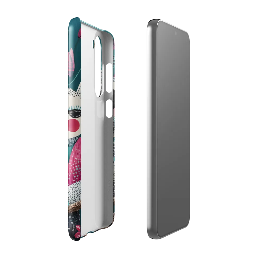 Whimsical Duo: A Celebration of Nature and Color