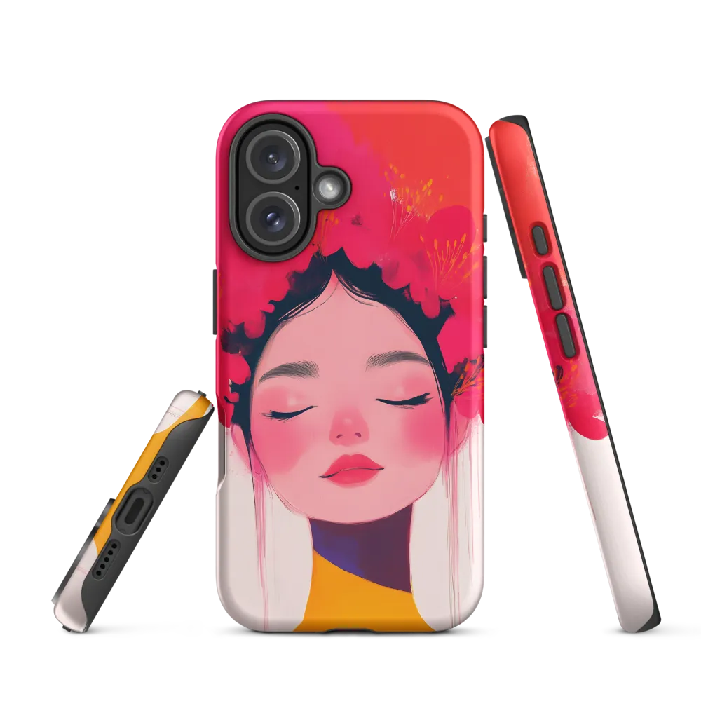 Serenity in Bloom | Phone Case |  16 | Tough Case | Matte