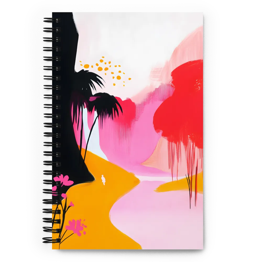 Whimsical Reverie in Color | Spiral Notebook