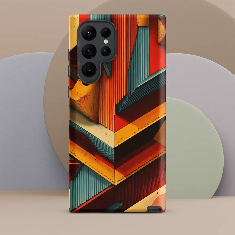 Geometric Harmony | Phone Case |  S22 Ultra | Tough Case | Matte