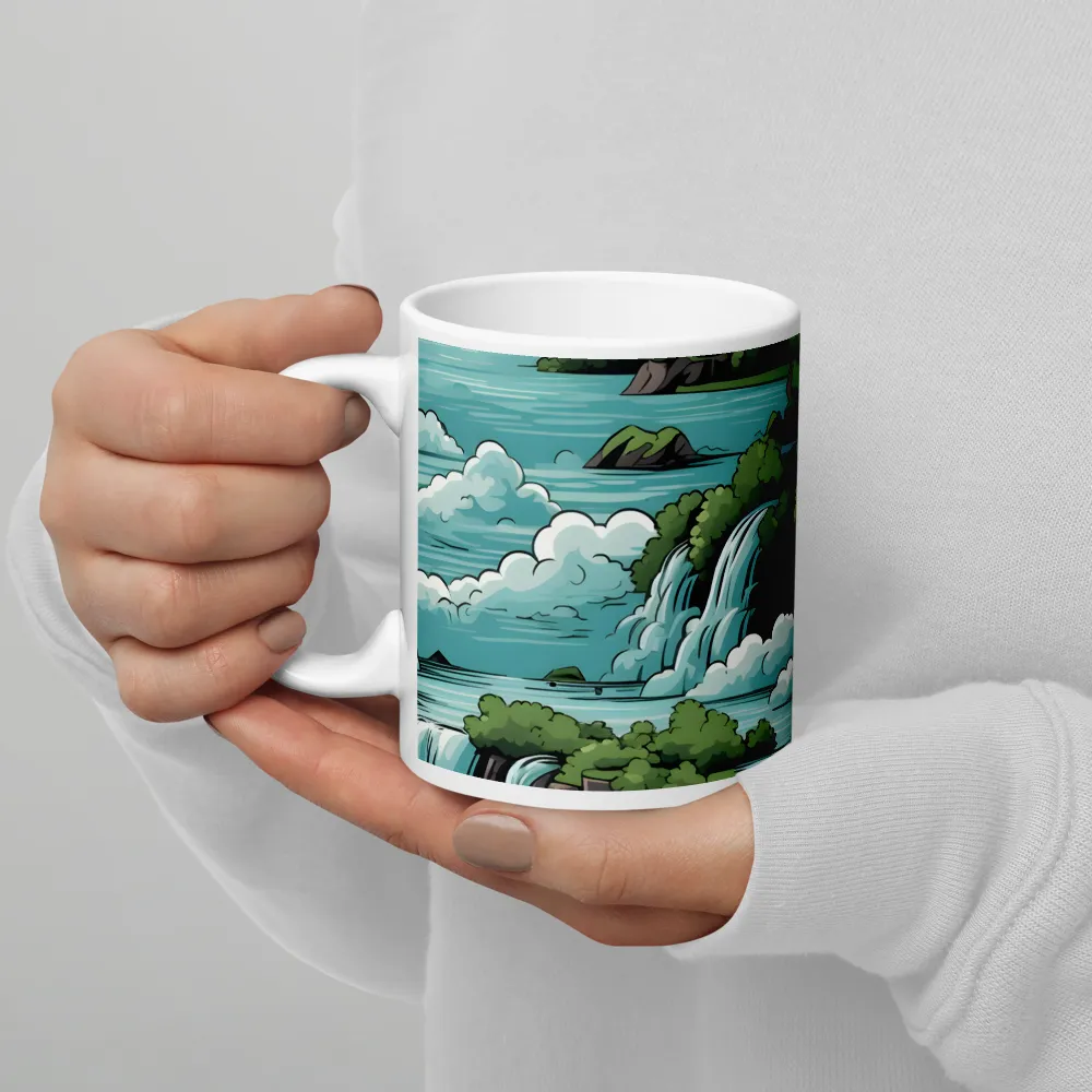 Harmonious Cascades | Mugs | Multiple Sizes & Colors