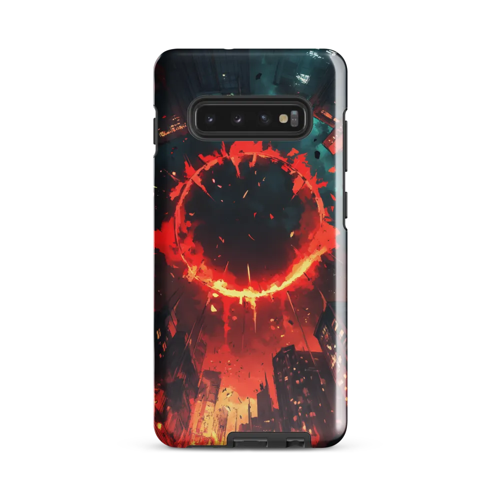 Eclipse of Destruction | Phone Case |  S10 Plus | Tough Case | Glossy