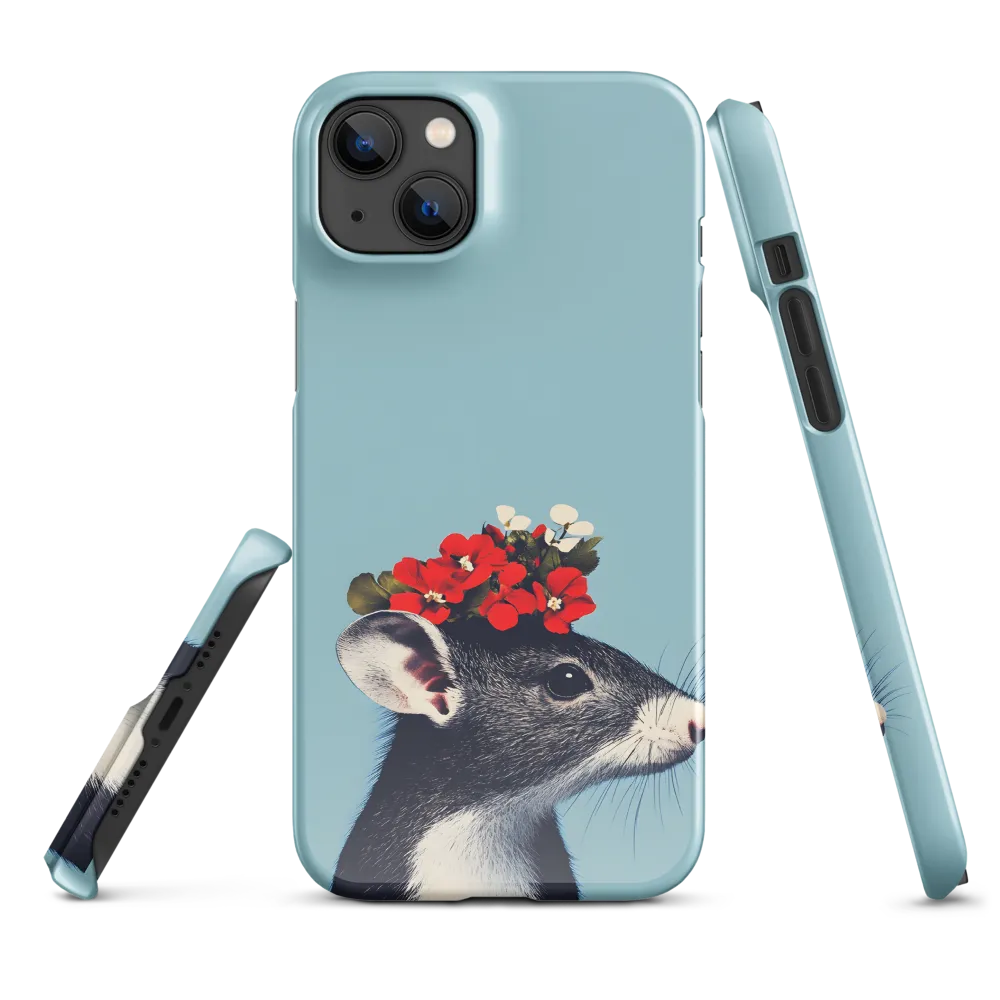 Whimsical Flora: A Mouse's Floral Crown