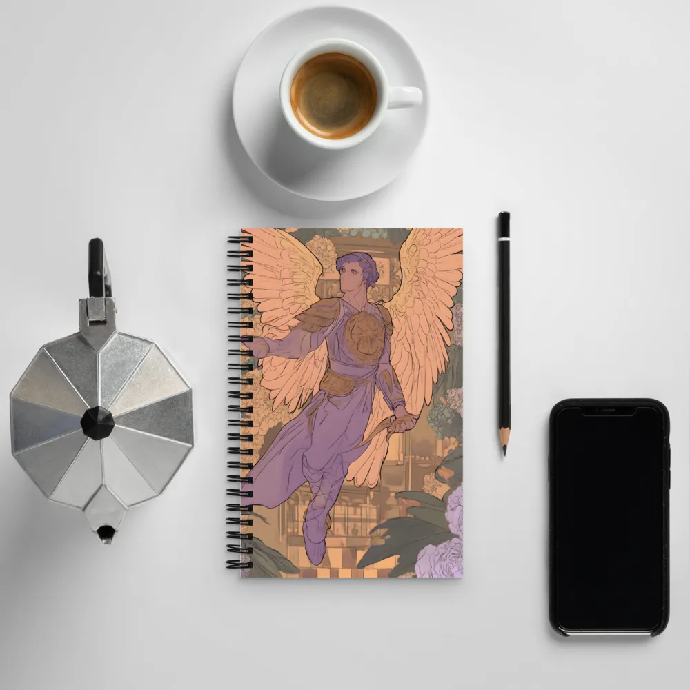 Celestial Guardian | Spiral Notebook