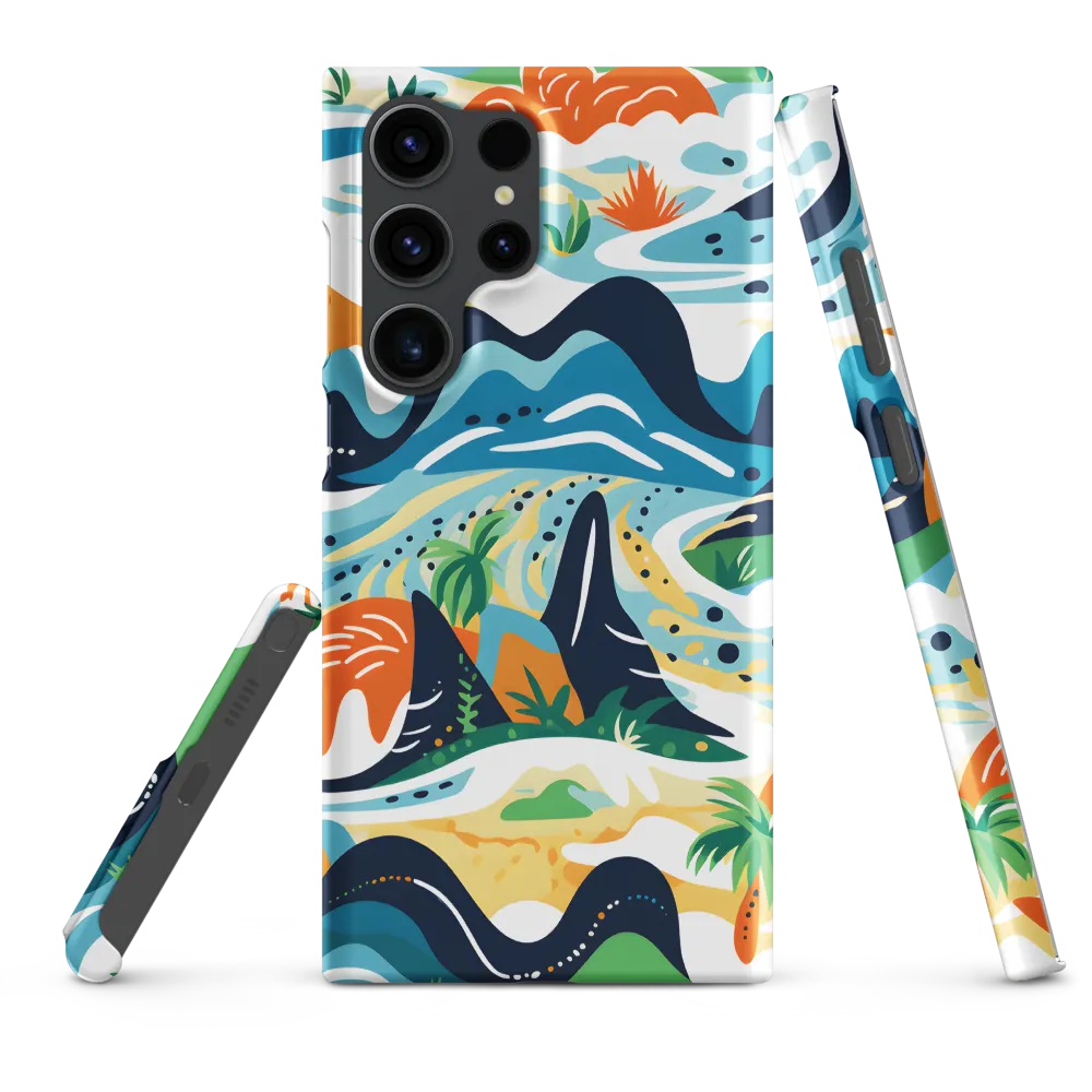 Abstract Tropical Landscape