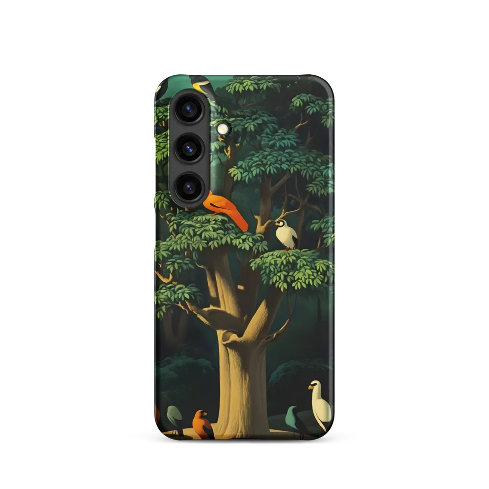 Harmony in Color: A Surreal Bird Symphony