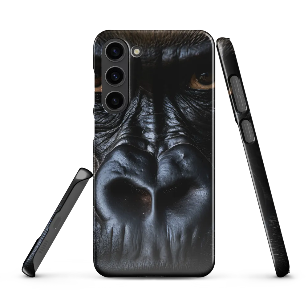Gaze of the Wild: A Gorilla's Portrait