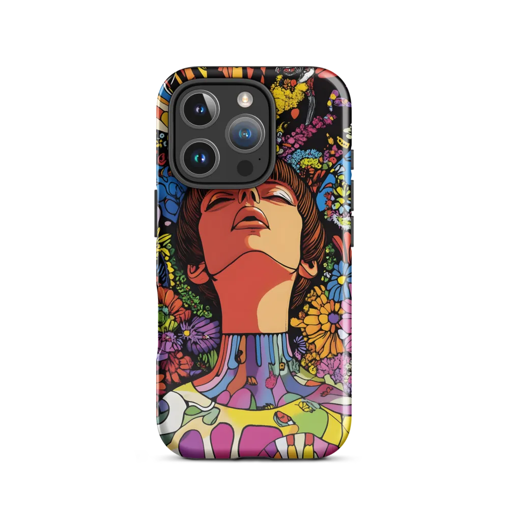 Vibrant Ecstasy: A Psychedelic Portrait