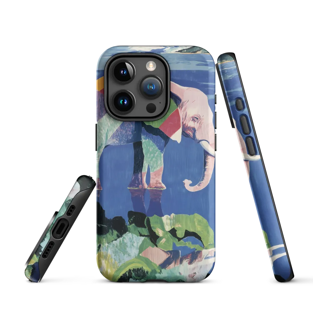 Serenity in Color: The Elephants of Reflection