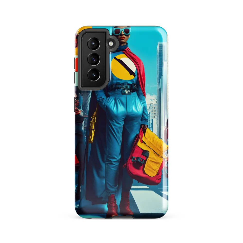 Urban Power: A Superhero's Stance