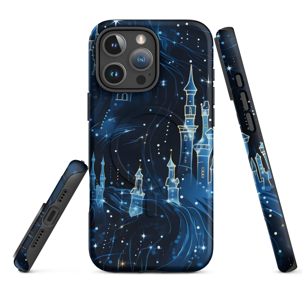 Dreamy Castles in a Starry Sky