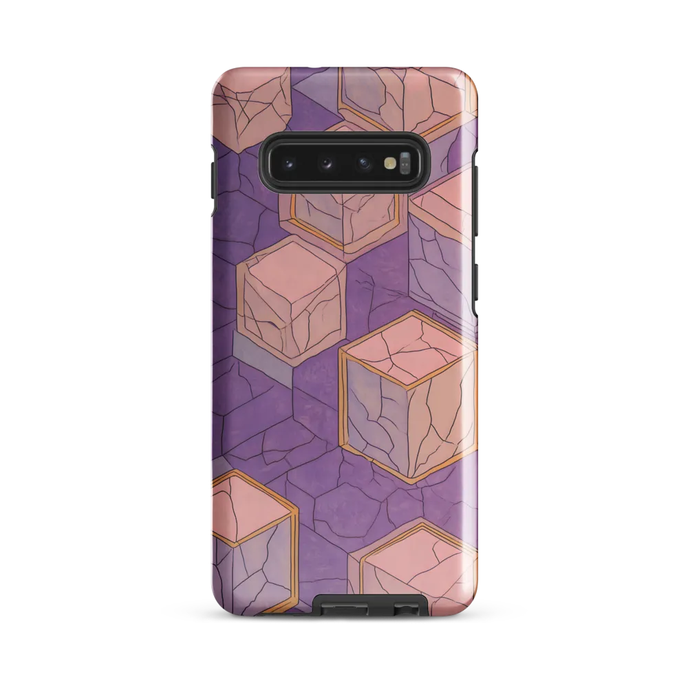 Cubist Echoes | Phone Case |  S10 Plus | Tough Case | Glossy