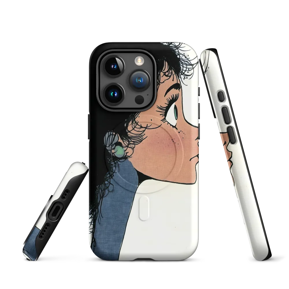 Whispers of Contemplation | Phone Case |  15 Pro | MagSafe® Tough Case | Matte