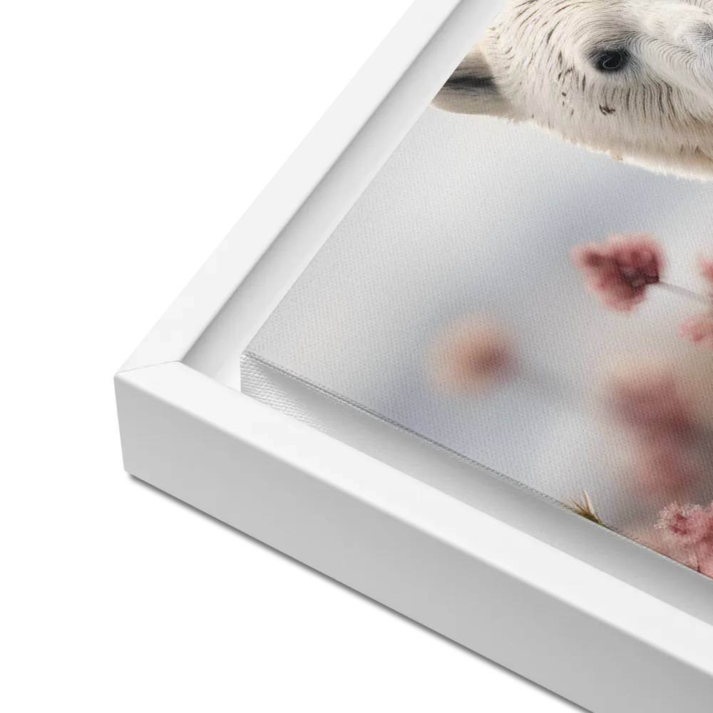 Curiosity Among Blooms: The Polar Bear