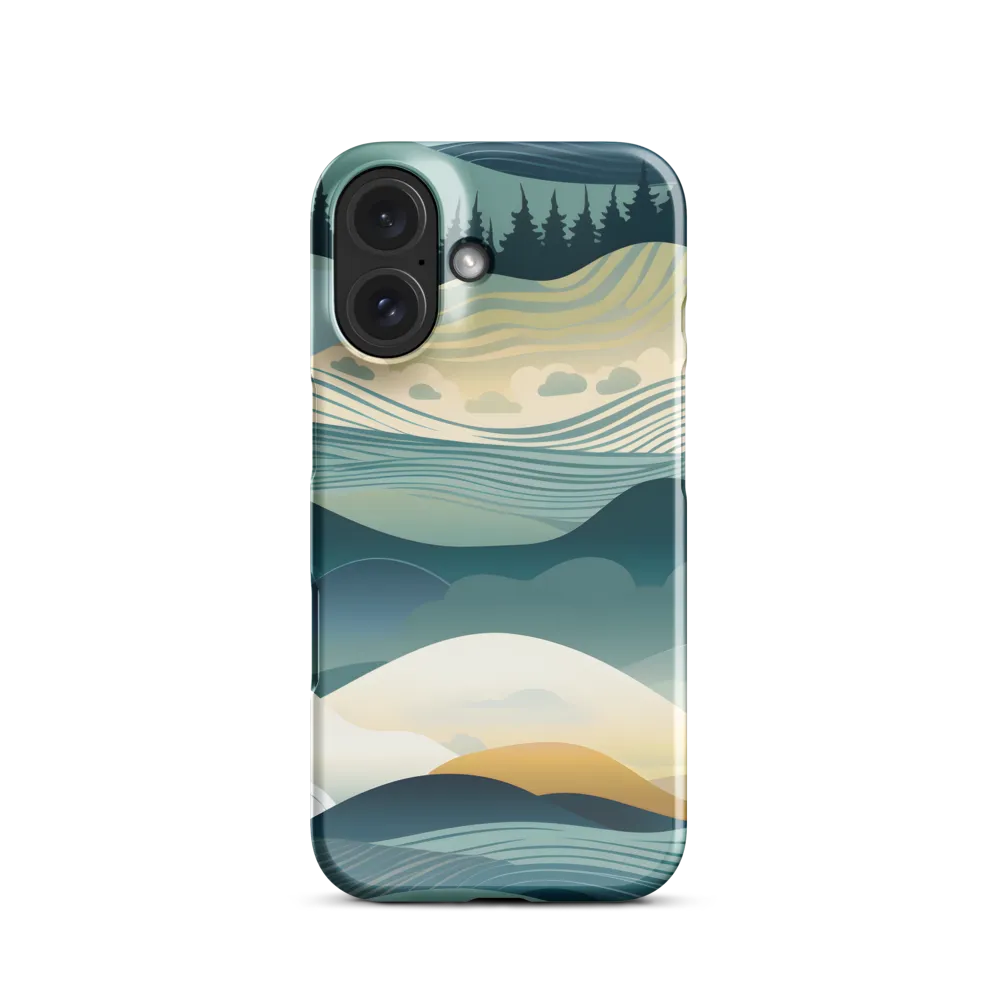 Harmonic Landscapes | Phone Case |  16 | Snap Case | Glossy