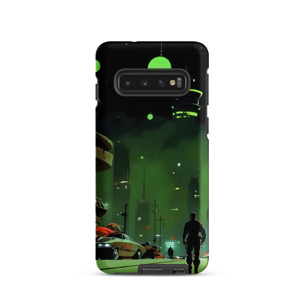 Echoes of a Cyberpunk City