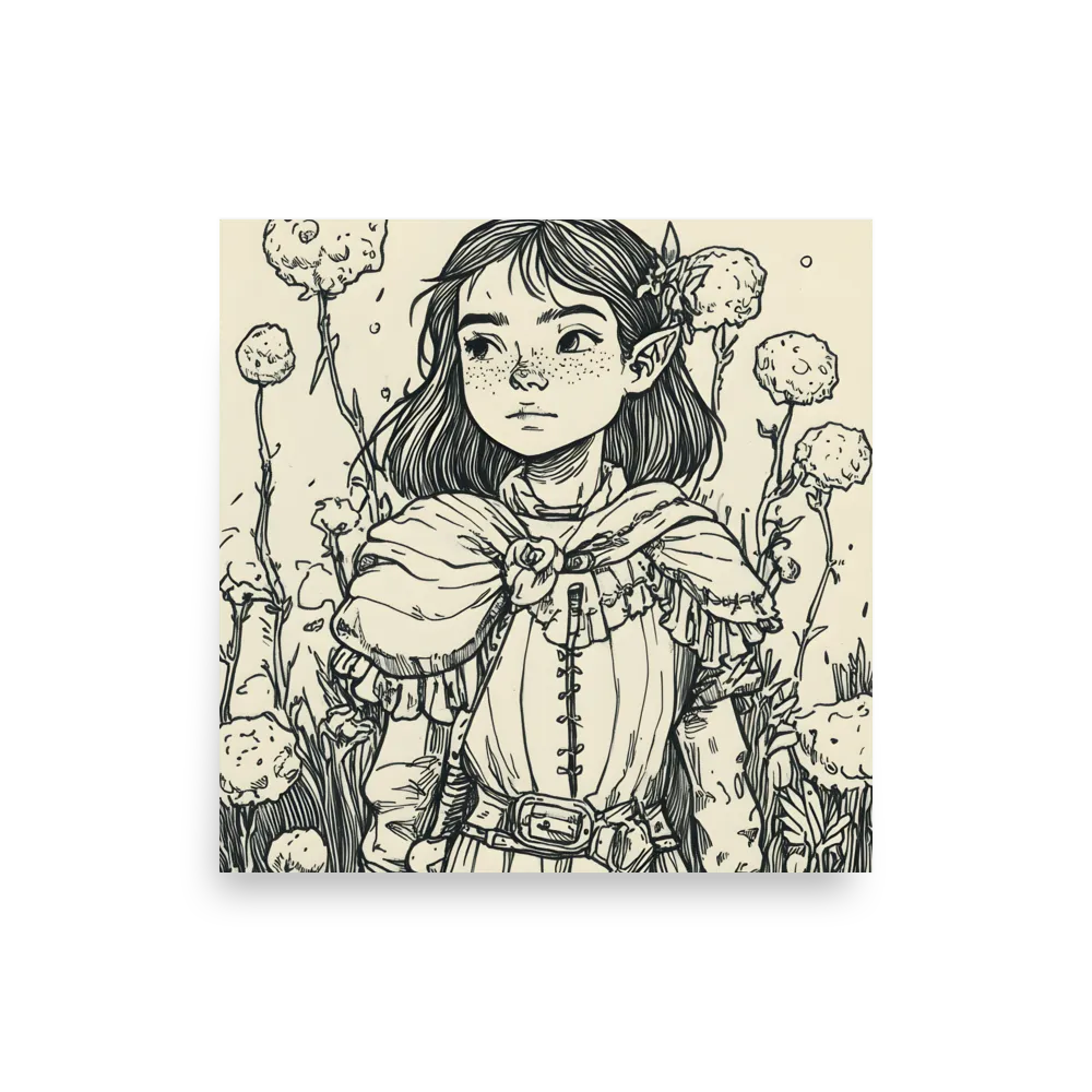 A Young Guardian of Nature | Poster | 14″×14″