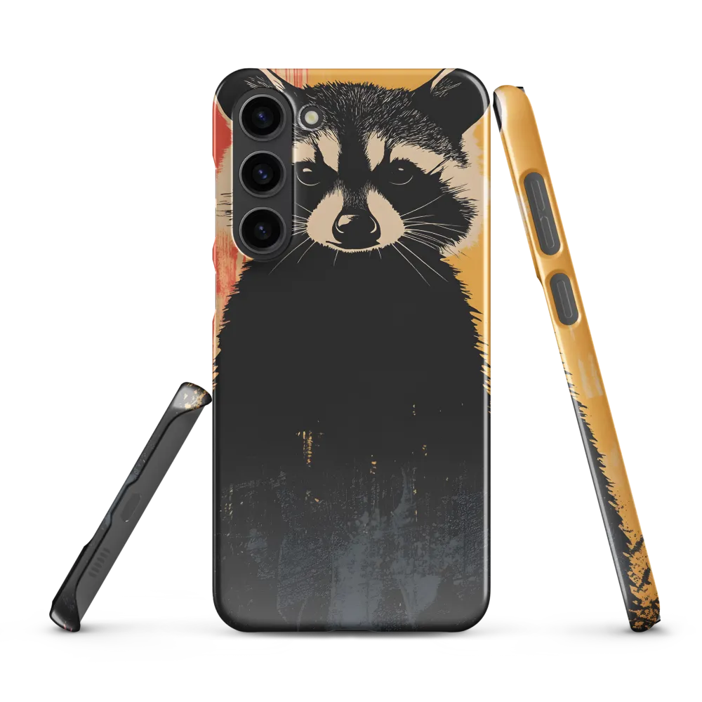 Whimsical Raccoon Portrait