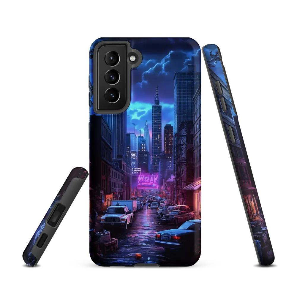 Urban Mystique: A Cyberpunk Night