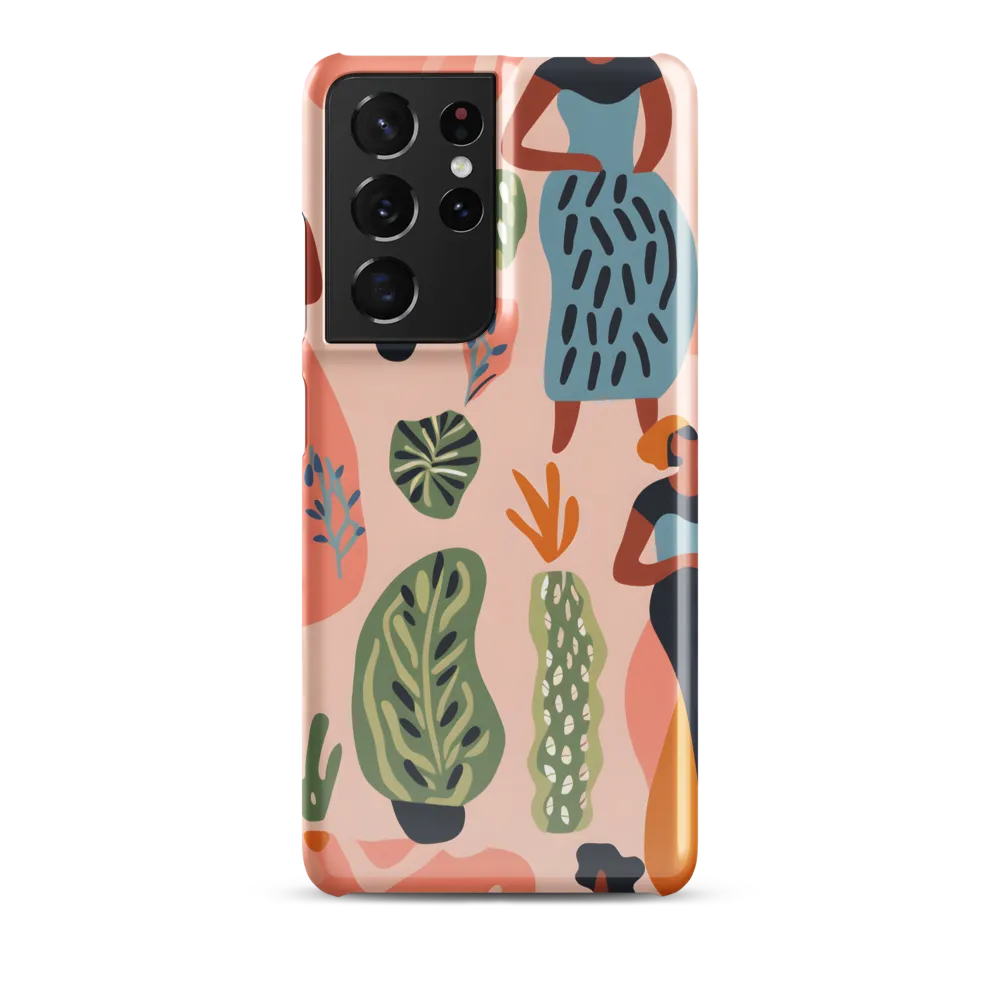Harmony of Nature and Femininity | Phone Case |  S21 Ultra | Snap Case | Glossy