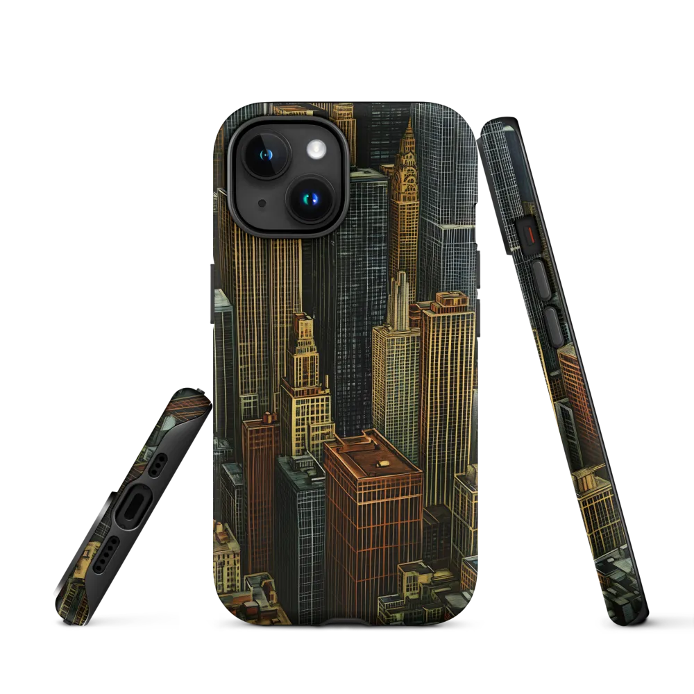 Urban Elegance: A Golden Cityscape