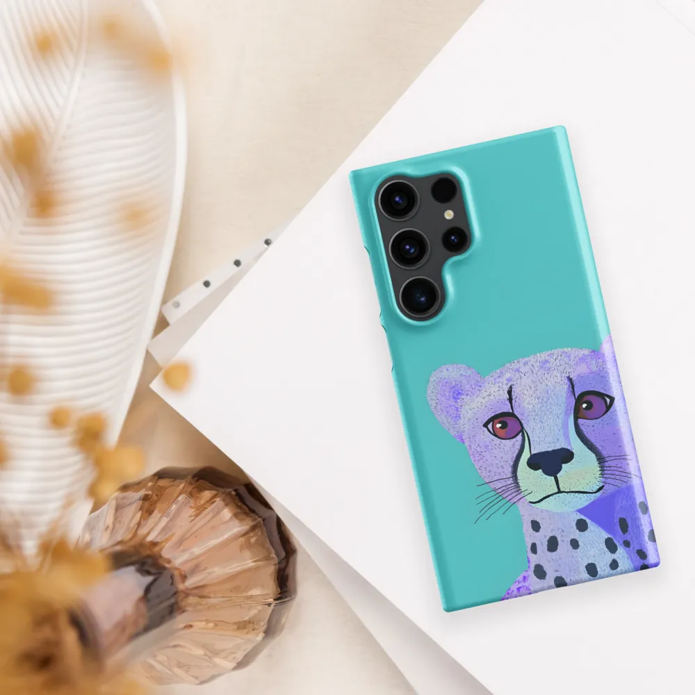 Curious Cheetah | Phone Case |  S23 Ultra | Snap Case | Matte